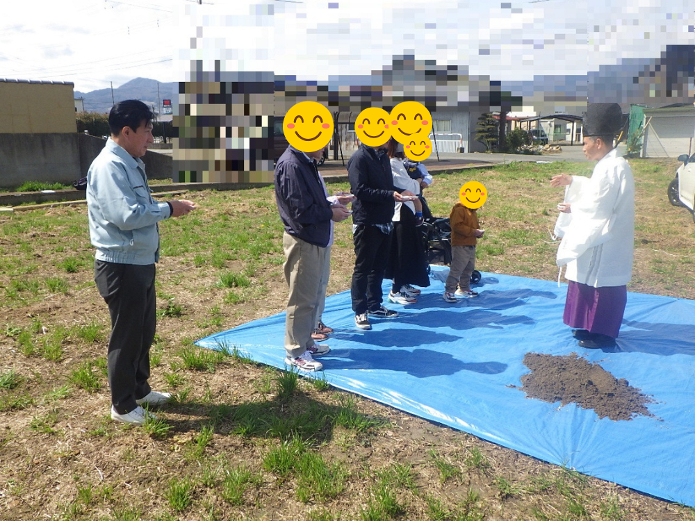 地鎮祭を行いました